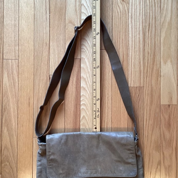 Rudsak Leather Messenger Bag Vintage Men Women Unisex - Picture 12 of 13